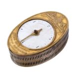 Extremely rare George III Patent mechanical egg timer by John De Lafons, Royal Exchange, London,