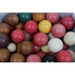 Collection of antique billiard balls (40)