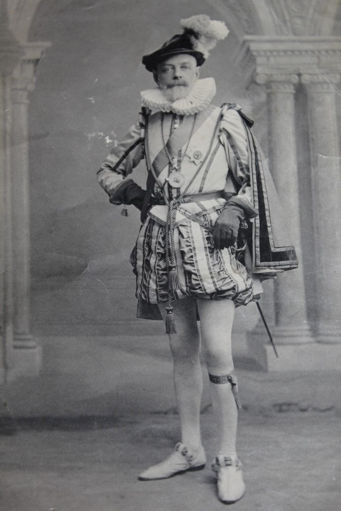 Antique fancy dress costume circa 1905, - Image 6 of 6