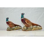 Two Beswick model pheasants,