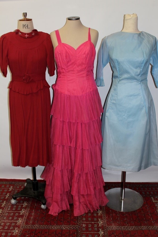 Ladies' vintage circa 1940s - 1960s evening gowns and day dresses, - Image 2 of 4