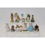 Five Beswick Beatrix Potter - Jemima Puddle-Duck, Tabitha Twitchett, Benjamin Bunny,