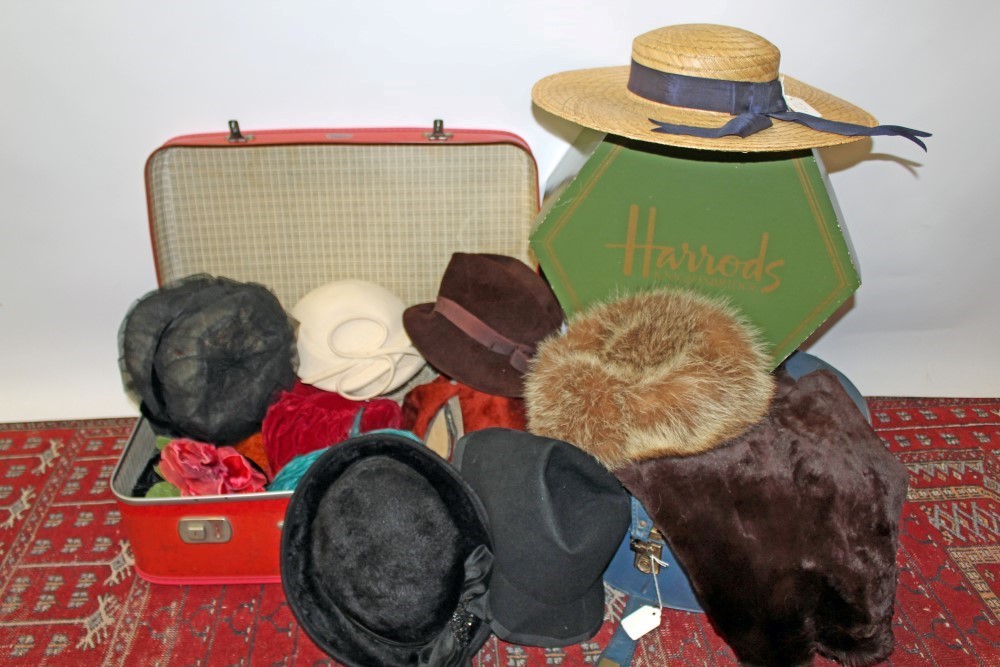 Vintage Antler luggage hat box, - Image 3 of 5