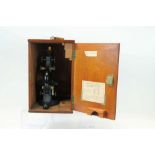 Early 20th century 'Service' compound microscope, by W. Watson & Sons Ltd. London, no.