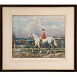 Sir Alfred James Munnings (1878 - 1959), signed print - inscribed 'Mr Brady Junr: New Jersey. U.S.