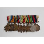 First World War / Second World War Naval Long Service and Good Conduct medal group - comprising