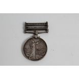 Queens South Africa medal with two clasps - Cape Colony and Wittebergen, named to 13481 PTE. C. M.