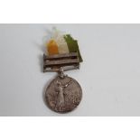 Kings South Africa medal with two clasps - South Africa 1901 and South Africa 1902,