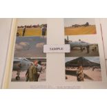 Large collection of twenty-seven albums - containing military photographs, press cuttings,