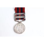 India General Service medal with two clasps - Burma 1885 - 1887 and Burma 1887 - 1889,