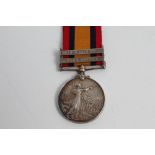 Queens South Africa medal with two clasps - Cape Colony and Orange Free State, named to 5235 CPL J.