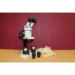 Leica Wild M3Z stereo microscope with Wild Heerbrugg type S stand,