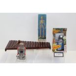 Mixed toys - including 'Dr Who and the Talking Dalek', one Dalek boxed, wooden xylophone,