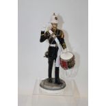 Michael Sutty limited edition bone china figure - Bugler, Royal Marines 1991, no.