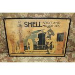 Shell framed poster by René Vincent