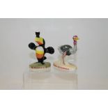 Two Carlton Ware Guinness models - Emu and Toucan