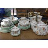 Minton Haddon Hall tea and dinner service, plus other Haddon Hall items - including telephone,