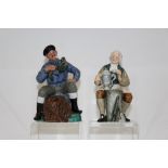 Two Royal Doulton figures - The Lobster Man HN2317 and The Tinsmith HN2146