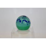 Large Caithness Dolphinarium paperweight R59701