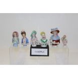 Collection of Continental porcelain half dolls (22 pieces) CONDITION REPORT Overall