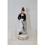 Michael J. Sutty limited edition bone china figure - Commander, Full Dress (1795 - 1812), no.