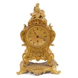 Fine quality early 19th century English bracket clock with eight day timepiece movement,