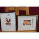 Michael Rothenstein (1908 - 1993), signed limited edition lithograph - a cockerel,