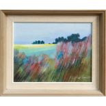 *John Humphrey Spender (1910 - 2005), oil on board - Essex Landscape, signed and dated '78, framed,