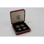 G.B. 1959 Elizabeth II Four Coin Maundy Set.