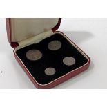 G.B. 1906 Edward VII Four Coin Maundy Set.