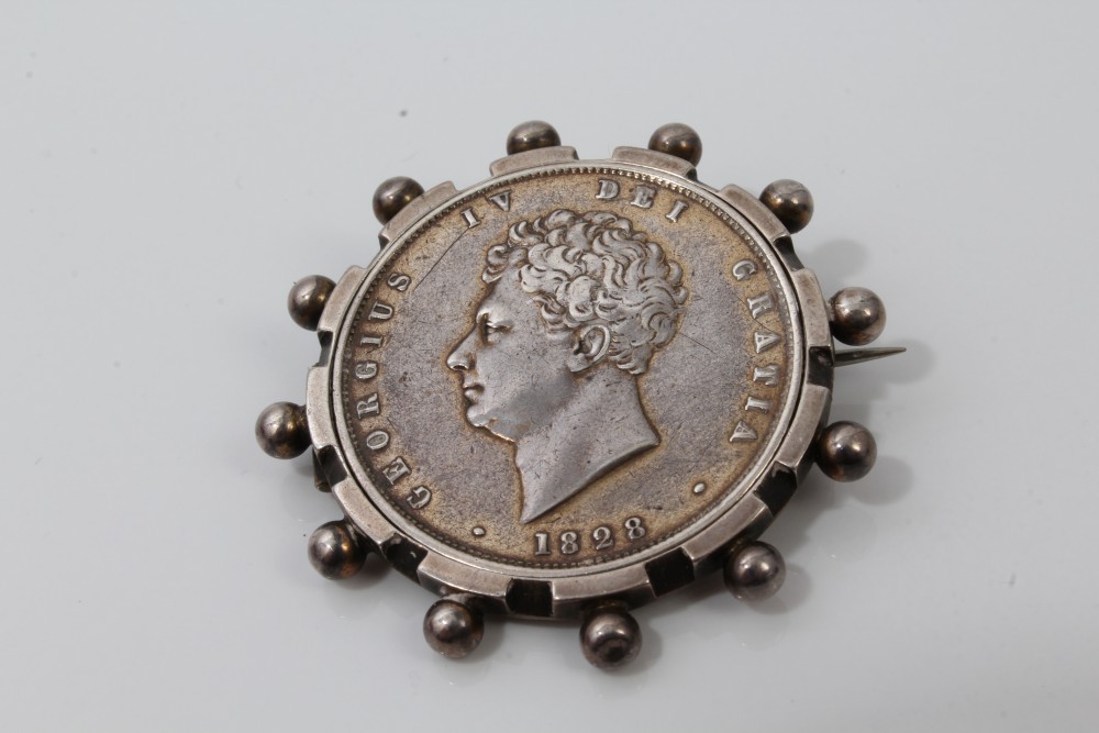 G.B. 1828 George IV Half Crown (N.B.