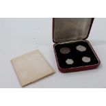 G.B. 1968 Elizabeth II Four Coin Maundy Set.