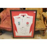 Autograph - Sport - Sir Clive Woodward signed England Rugby jersey - Clive Woodward,