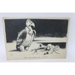 George Lane (20th century), ink 'So you won't die, huh?', signed, 20cm x 29cm,