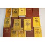 Selection of Wisden cricket books - including 1950s