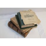 Selection of Equine related books - including Kingsclere by John Parker 1896,