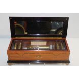 Modern Franklin Mint Grand Opera music box,