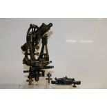 Late 19th / early 20th century Troughton & Simms theodolite and separate mount,