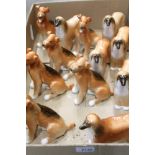 Selection of Russian dog ornaments (12)