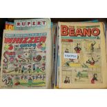 Selection of 1970s comics - including a quantity of The Beano and The Beano Summer Special,