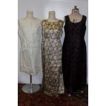 Ladies' 1950s and 1960s vintage dresses - including Frank Usher, Louis Feraud,