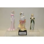 Four Royal Doulton figures - The Open Road HN4161, Veneta HN2722, Stephanie HN2807 and Beth HN2870,