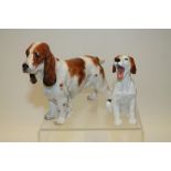 Two Royal Doulton dogs - HN1036 and HN1099