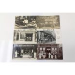 Postcards in seven albums - an extensive collection and important social record of Colchester -