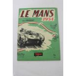 Le Mans 1954 booklet compiled by the staff of The Motor