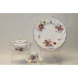 Royal Crown Derby - Derby Posies pattern tea and dinnerware (43 pieces),