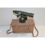 Military theodolite no. 36155, stamped - broad arrow B 5499 and engraved - Col.