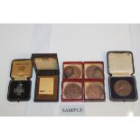 Collection of Royal Horticultural Society medals, together with a First World War Victory medal,