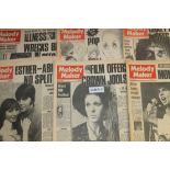 Collection of vintage Melody Maker music papers dating 1964 - 1968 (38)