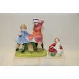 Two Royal Doulton figures - Milestone HN3297 and Home Again HN2167